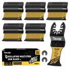 Lâminas de serra oscilantes TOLESA Arc Edge de madeira/plástico 50PCS