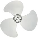 Lâminas de ventilador DOITOOL de 14 polegadas de plástico transparente branco com 3 folhas
