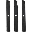 Lâminas para cortador de grama John Deere M141785 52 cm, pacote com 3