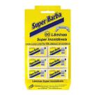 Lâminas Super Inoxidáveis Cartela de 6 com 10 uni cada - Super Barba