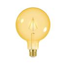 Lamp Led Filamento Vintage Globo G125 Autovolt âmbar