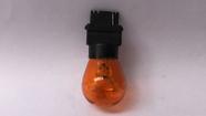 Lampada 3156 base plastica cor ambar 5w serve div veics