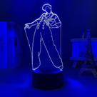 Lâmpada 3D Illusion Harry & Styles 16 cores que mudam RGB