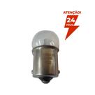 Lâmpada 67 halógena miniatura r10w 24v 10w ba15s 1 polo
