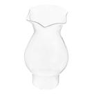 Lâmpada a óleo Chimney STOBAZA Clear Hurricane Glass 9x5cm