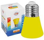 Lâmpada Amarela Led Mini Bulbo T44 1W 127V E27 Ip44 Lâmpada Amarela Led Mini Bulbo T44 1W 127V E27 Ip44