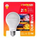 Lampada Antisento 9W 6500K 2 cores Branco ou amarela
