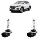 Lâmpada Automotiva Halógena H27 Tucson 2013 2014 2015 2016 12v 27w
