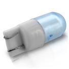 Lâmpada Automotiva Led T10 Modelo Esmagada 12v Luz Azul