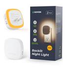 Lâmpada AUVON N001A Sensor de movimento de luz noturna LED retroiluminada Lâmpada AUVON N001A Sensor de movimento de luz noturna LED retroiluminada