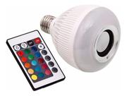 Lampada balada BULB bluetooth com controle bivolt 110-220v