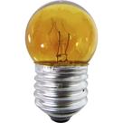 Lampada Bolinha Brasfort 07Wx220V Ambar 8472 - Kit C/25