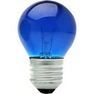 Lampada Bolinha Brasfort 15Wx220V Azul 8488 - Kit C/25