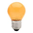 Lâmpada bolinha colorida amarela 15w 220v brasfort 220v