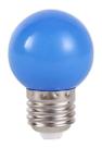Lâmpada Bolinha Led Colorida 1W 127V E27 Azul