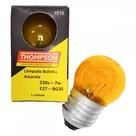 Lampada Bolinha Thompson 7Wx220V Amarela - Kit C/10 Pecas