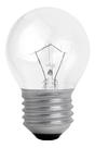Lâmpada Bolinha Transparente (clara) E27 15w 127V Branco Quente