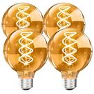 Lâmpada BOSITE G80 Vintage Edison 4W (equivalente a 40W) LED