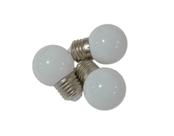 Lâmpada branca led bolinha conector E27 G45 de 3W, 2700k FE