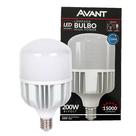 Lampada Bulbo 200w E40 Branco Frio 6500K Alta Potencia