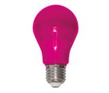 Lampada Bulbo 7w Led Bivolt Colorido Rosa