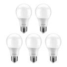Lâmpada Bulbo LED 15 W Bivolt Branca Fria Elgin A60 5 Unidades