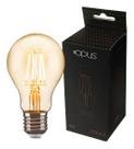 Lampada Bulbo Led A60 Tipo Retro 4W Branco Quente Ambar E27