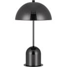 Lâmpada Cal Peppa Metal Accent Touch Sensor Gun Metal 51x28x28 cm