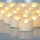 Lâmpada CANDLE CHOICE Flameless LED Tealights, pacote com 36 unidades, branco quente Lâmpada CANDLE CHOICE Flameless LED Tealights, pacote com 36 unidades, branco quente