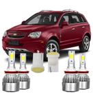 Lâmpada Captiva 2008-2014 Super Led Luz Milha Baixa 6000k + Pingo T10