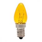 Lampada Chupeta Brasfort 07Wx127 Ambar E14 8495 - Kit C/25