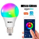 Lampada Colorida Inteligente Wifi Smart Alexa E Google