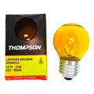 Lampada Colorida Thompson 15Wx127V. Amarela ./ Kit Com 10 Peças