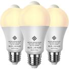 Lâmpada com sensor de movimento 7117 de 13 W (equivalente a 100 W), pacote com 3