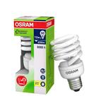 Lâmpada Compacta Espiral 12w 220v E27 Quente Twist 827 Osram