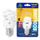 Lâmpada Compacta Fluor Espiral 11W 220V Frio 6400K E27