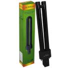 Lâmpada Compacta Fluorescente Pl 2 Pinos 9w Luz Negra Lâmpada Compacta Fluorescente Pl 2 Pinos 9w Luz Negra
