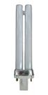 Lampada compacta pl s 9w/827 2 pinos sylvania