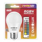 Lâmpada Controled 5W RGBW - Ourolux