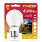 Lâmpada Controled 9W 2700K Sensor de Luminosidade Ourolux Lâmpada Controled 9W 2700K Sensor de Luminosidade Ourolux