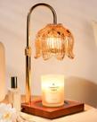 Lâmpada de aquecimento de velas Funistree Lotus Flower com temporizador e dimmer