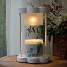 Lâmpada de aquecimento de velas MAKYTWOW com dimmer e timer, branca