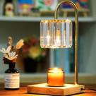 Lâmpada de aquecimento de velas Yuichoy com temporizador, elétrica regulável