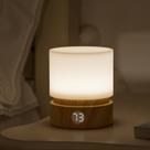 Lâmpada de Cabeceira LED Smilodon com Timer e Ajuste de Intensidade - Design Moderno em Madeira