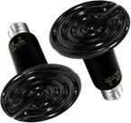 Lâmpada de Calor Cerâmica HealSmart 100W para Répteis - Pacote com 2 Unidades