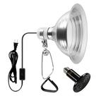Lâmpada de calor de cerâmica para répteis 100W + Clamp Light 150W Simple Deluxe