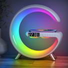 Lâmpada de carregador sem fio BKDRL Alto-falante Bluetooth com luz RGB