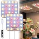 Lâmpada de crescimento vegetal DOMMIA Full Spectrum LED de 10 W, pacote com 1