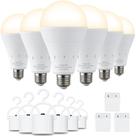 Lâmpada de emergência DEBAOBULB Recarregável 9W 3000K 120V