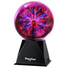Lâmpada de esfera de plasma Theefun de 6" ativada por toque e som DC 12V